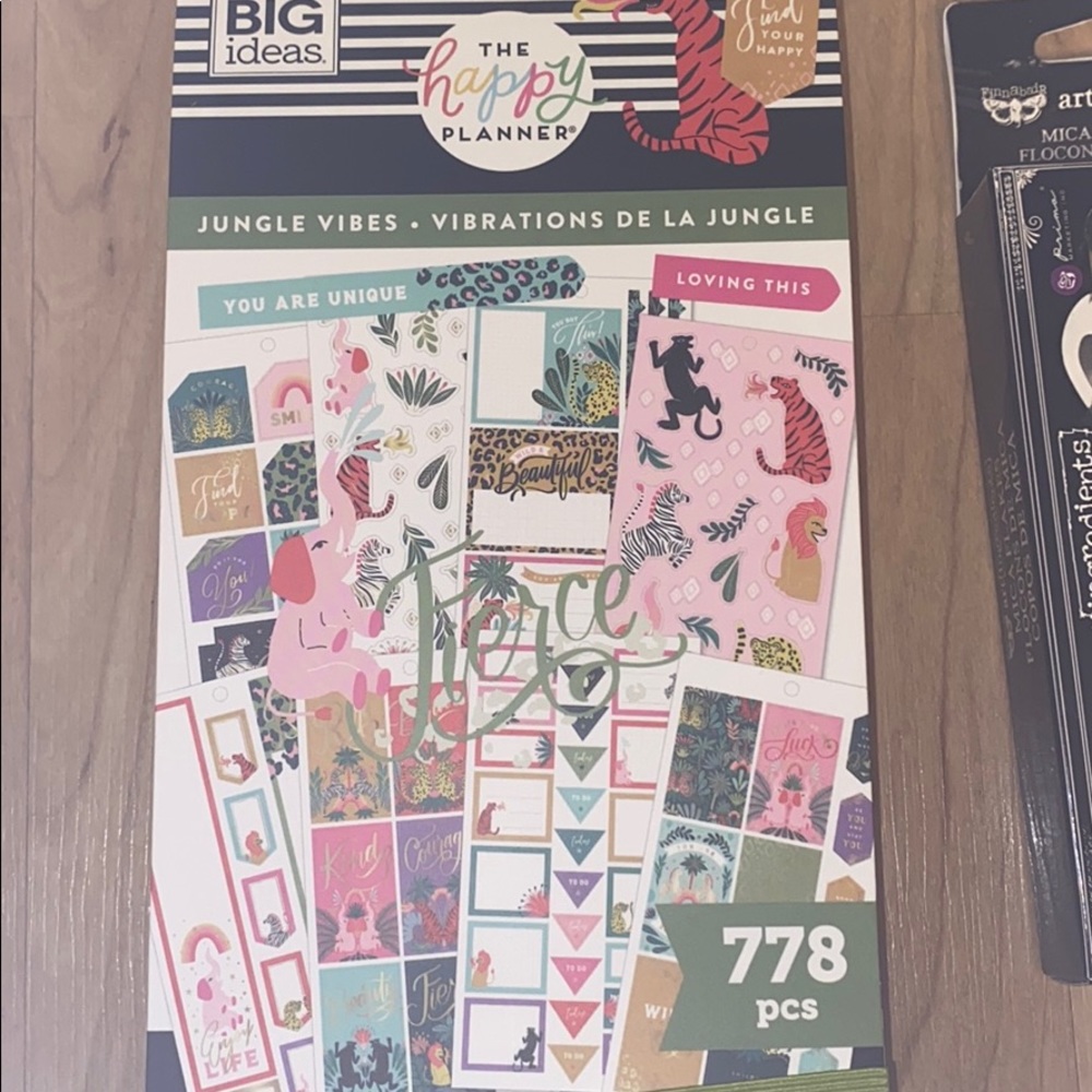 The happy planner jungle vibes